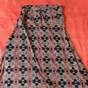 LulaRue size xxl, multicolored skirt